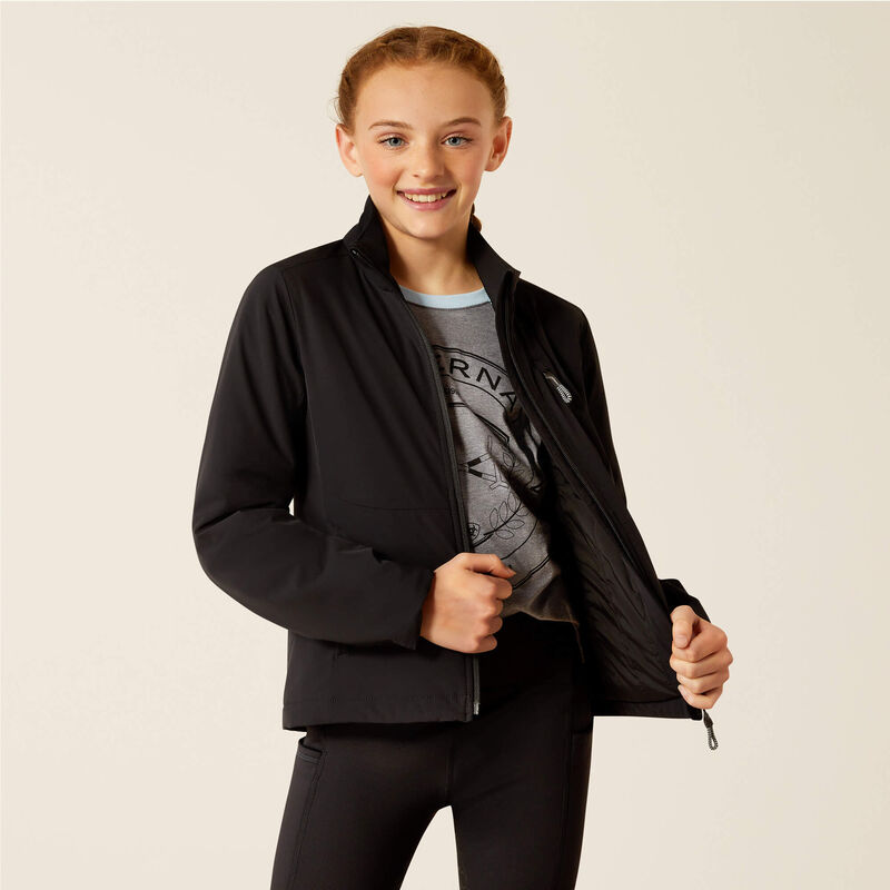 Boomerang Equestrian - Ariat Youth Rion Stretchshell Jacket Black
