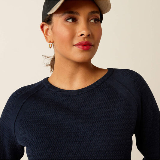 Boomerang Equestrian - Ariat Ladies Cambeck Sweater Navy