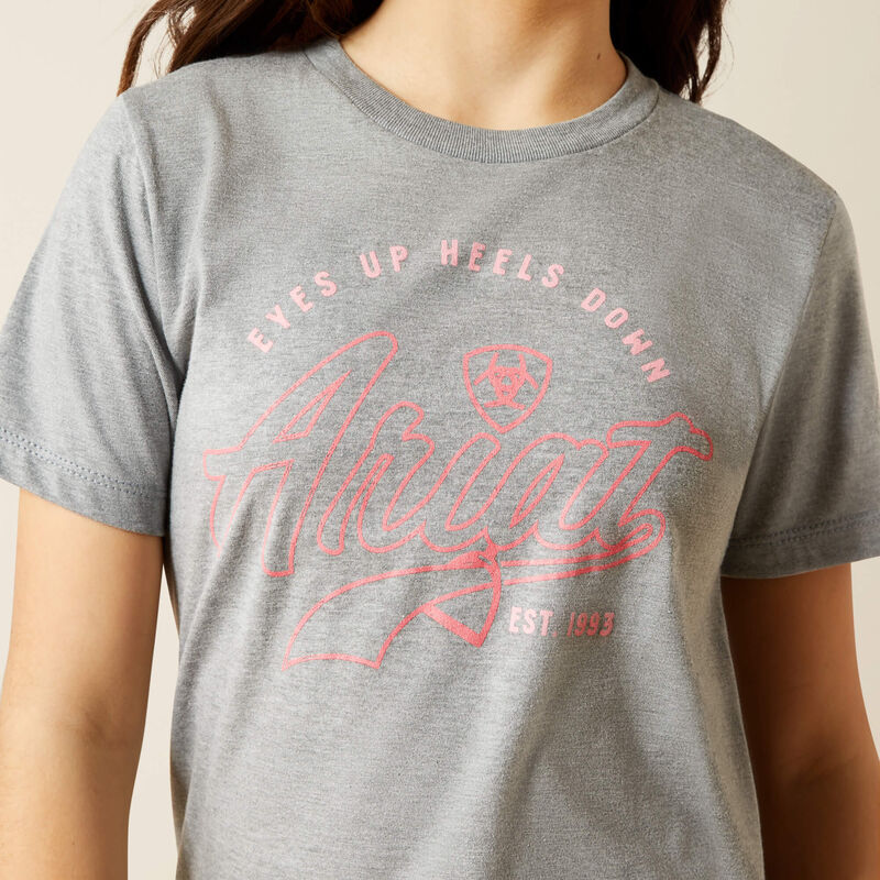 Boomerang Equestrian - Ariat Youth Heels Down T-Shirt Iceberg