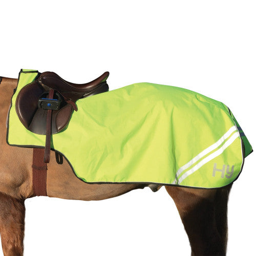 Boomerang Equestrian - HY Reflector Exercise Sheet Yellow
