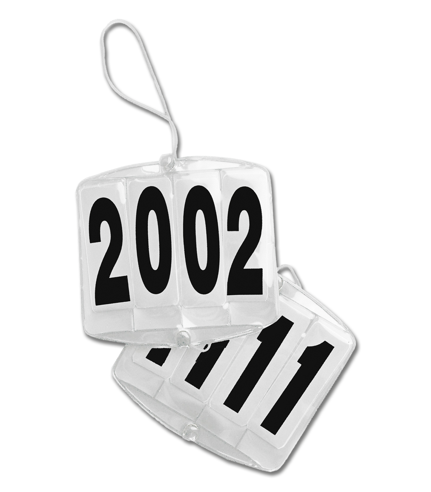 Boomerang Equestrian - Waldhausen 4 Digit Bridle Numbers White