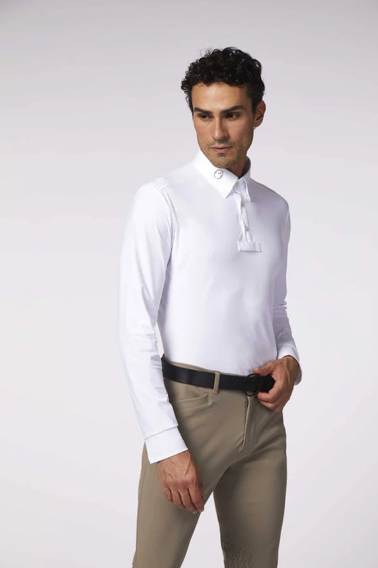 Vestrum Men's Tenno Longsleeved Competition Shirt White