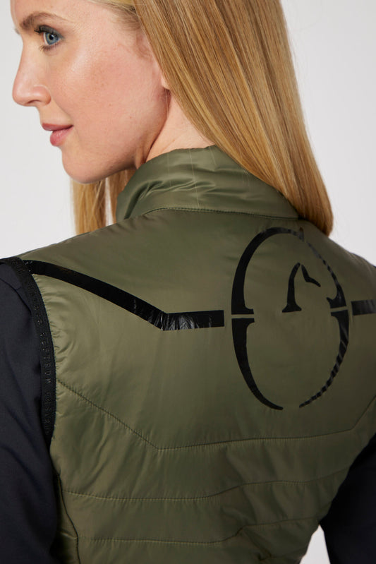 Boomerang Equestrian - Vestrum Ladies Cattolica Vest Ivy Green