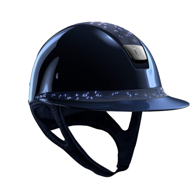 Samshield Custom | Miss 2.0 Shadowglossy | Crystal Leaf Navy