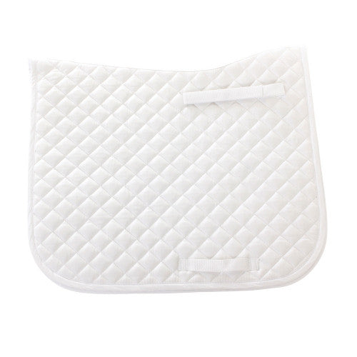 Boomerang Equestrian - HY Equestrian Dressage Saddle Pad White