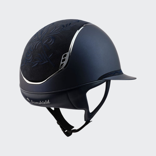 Samshield Custom | Miss 2.0 Shadowmatt Flower Embroidery | Navy