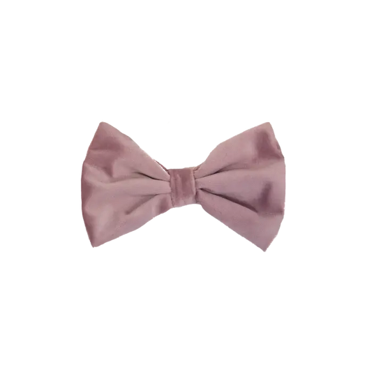 Boomerang Equestrian - Kentucky Bow Tie Velvet Old Rose