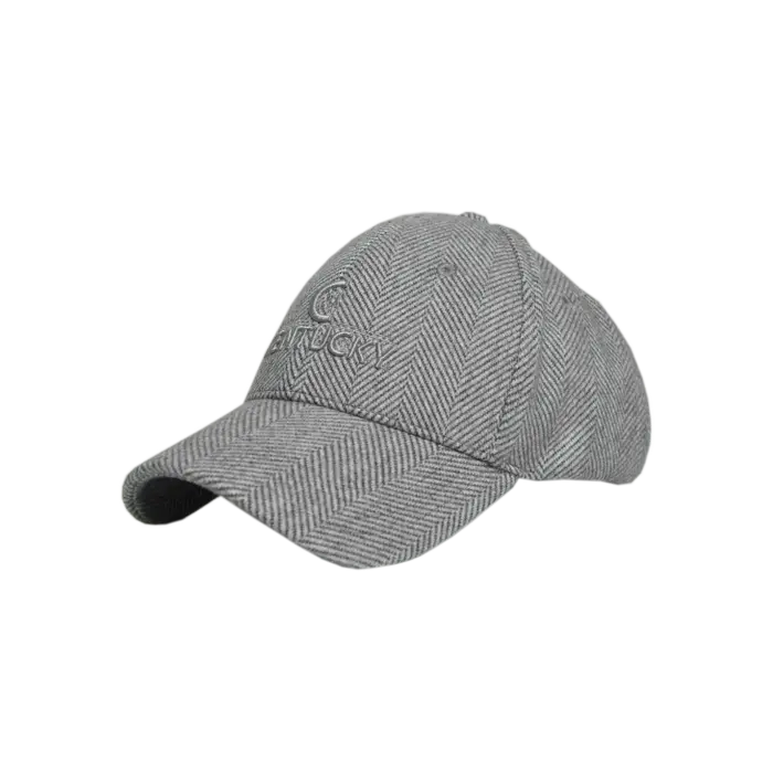 Boomerang Equestrian - Kentucky Baseball Cap Wool Grey
