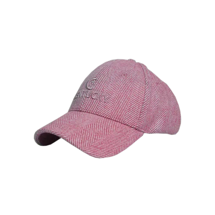 Boomerang Equestrian - Kentucky Baseball Cap Wool Light Pink