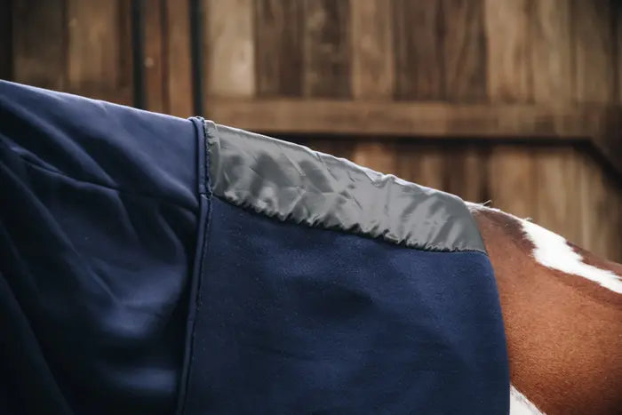 Boomerang Equestrian - Kentucky Cooler Fleece Horse Scarf Navy