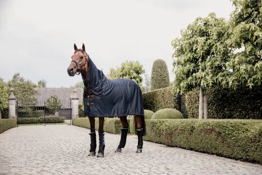 Boomerang Equestrian - Kentucky Magnetic Rug Recuptex Navy