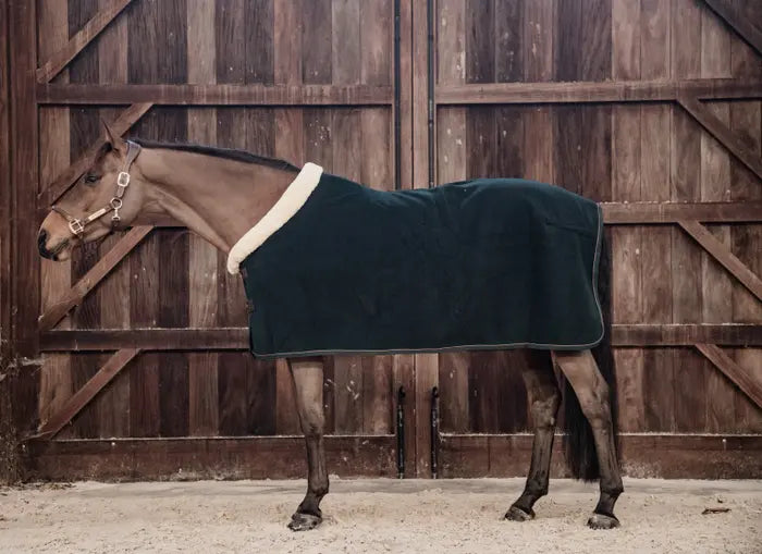 Boomerang Equestrian - Kentucky Fleece Show Rug Heavy Pine Green