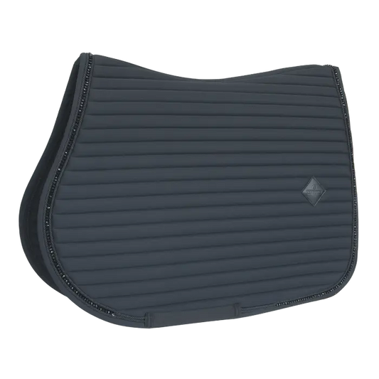 Boomerang Equestrian - Kentucky Saddle Pad Pearls Showjumping Black