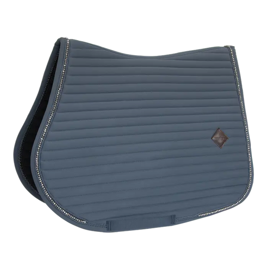 Boomerang Equestrian - Kentucky Saddle Pad Pearls Showjumping Grey