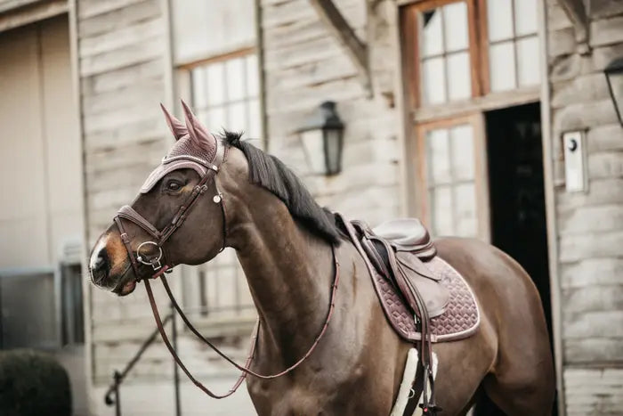 Boomerang Equestrian - Kentucky Saddle Pad Velvet Jumping Light Purple