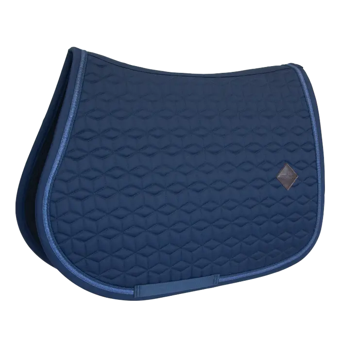 Boomerang Equestrian - Kentucky Saddle Pad Glitter Rope Pony Navy