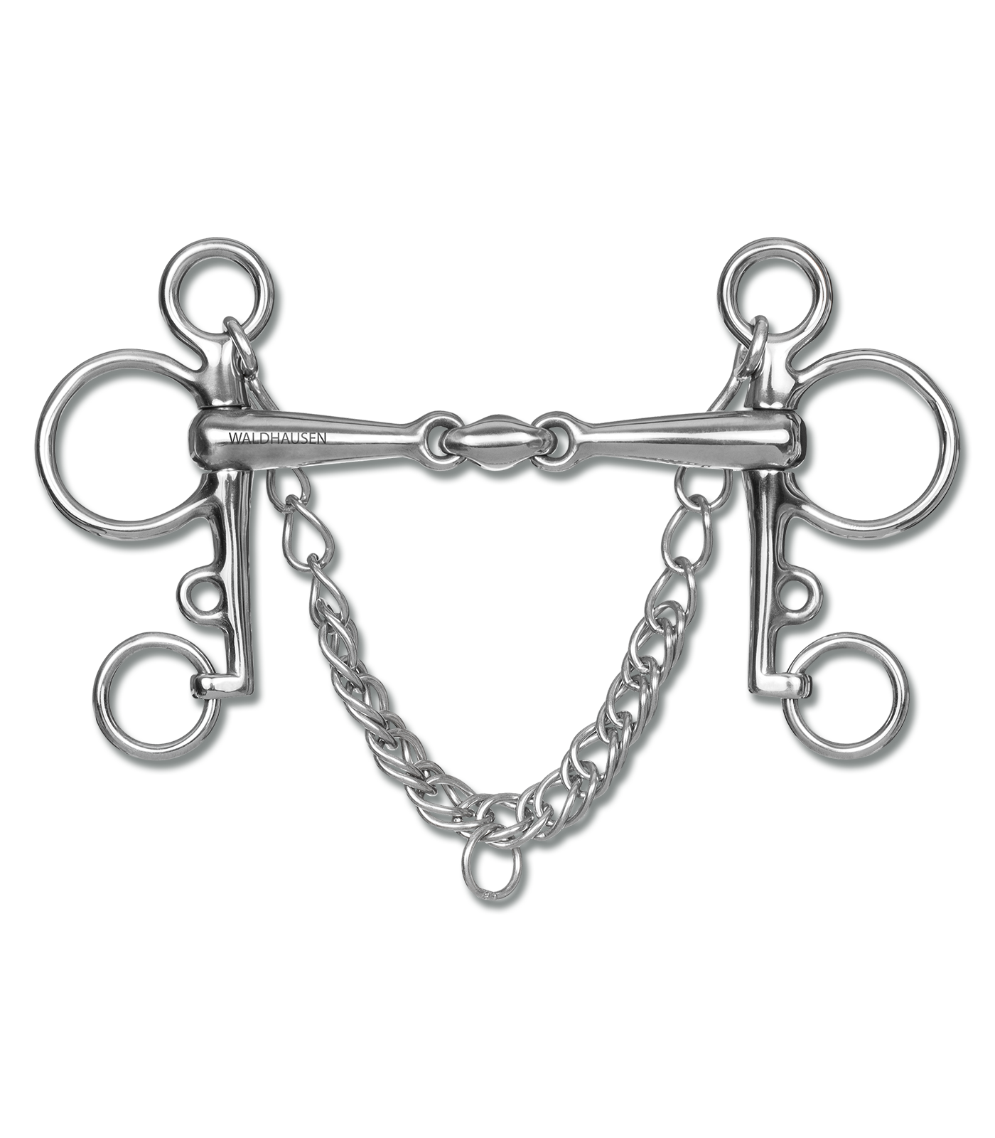 Waldhausen Double Jointed Pelham Bit