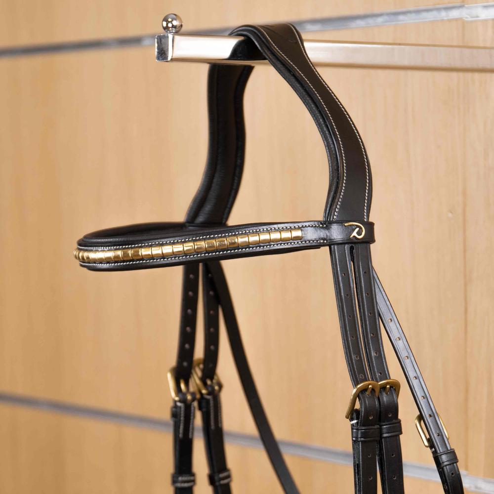 Brass Clincher Straight Browband | Dy'on | elegantdesign — Image 4