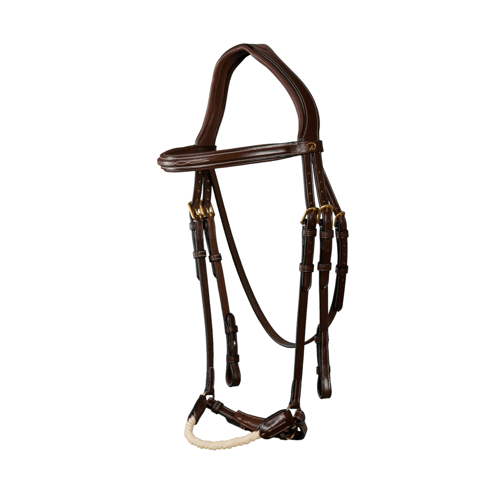 Rope Drop Noseband Bridle DY | Dy'on | Comfort — Image 2