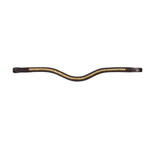 Brass Clincher Straight Browband | Dy'on | elegantdesign — Image 2