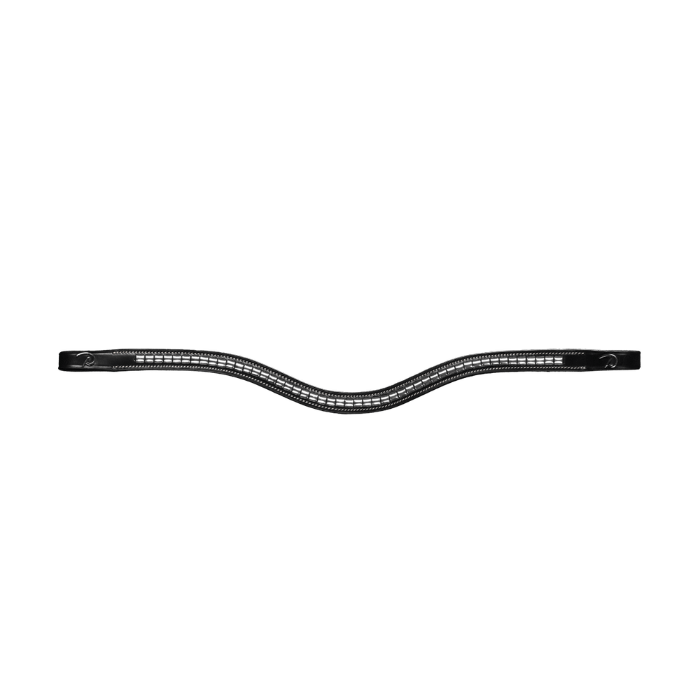 Silver Clincher V-Shaped Browband | Dy'on | elegant — Image 3