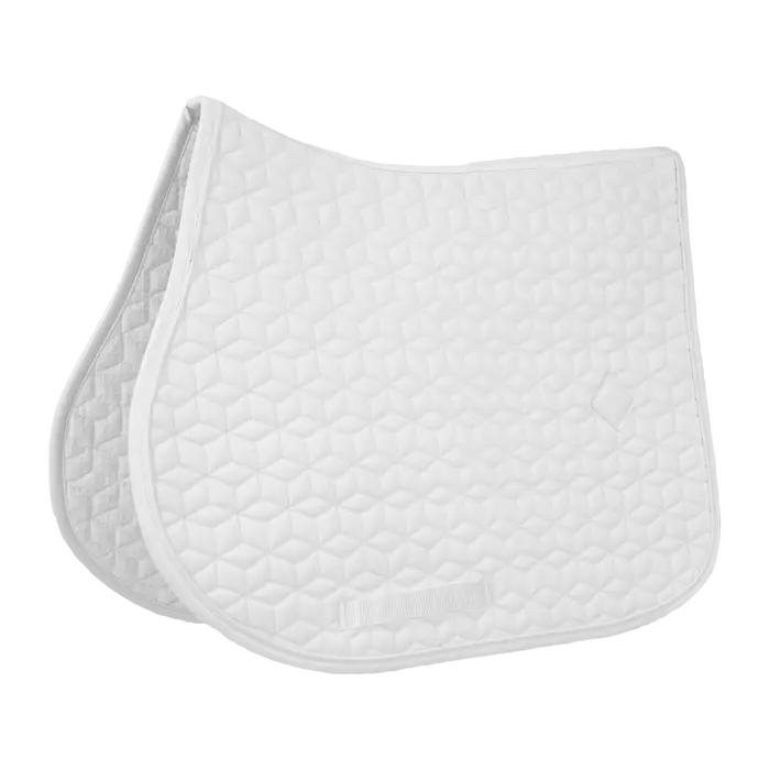 Boomerang Equestrian - Kentucky Classic Jumping Saddle Pad White