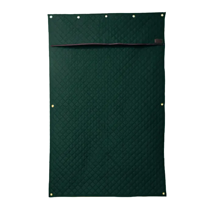 Boomerang Equestrian - Kentucky Stable Curtain Dark Green