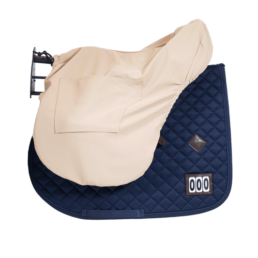 Saddle Rack metal with saddle pad holder | Grooming Deluxe | Space-saving — Image 2