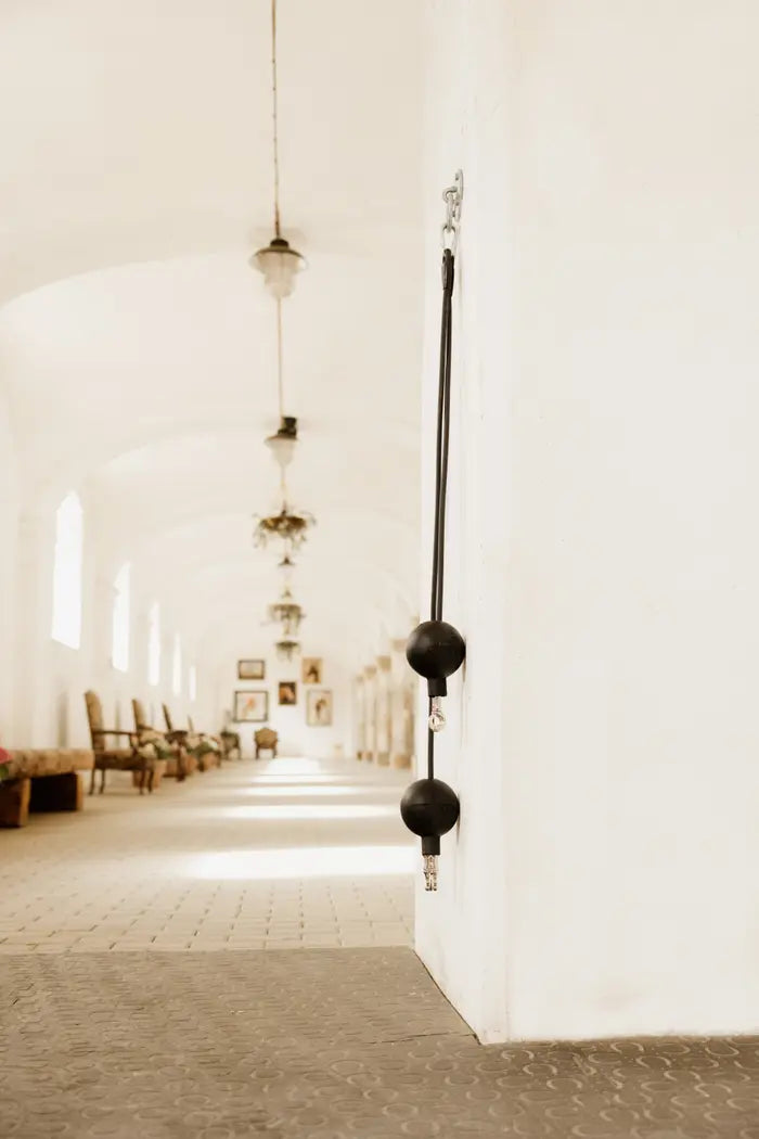 Boomerang Equestrian - Kentucky Horse Box Lead & Cross Ties Silicone Black