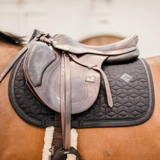 Saddle Pad Glitter Rope Jumping | Kentucky Horsewear | Cushioning — Image 2