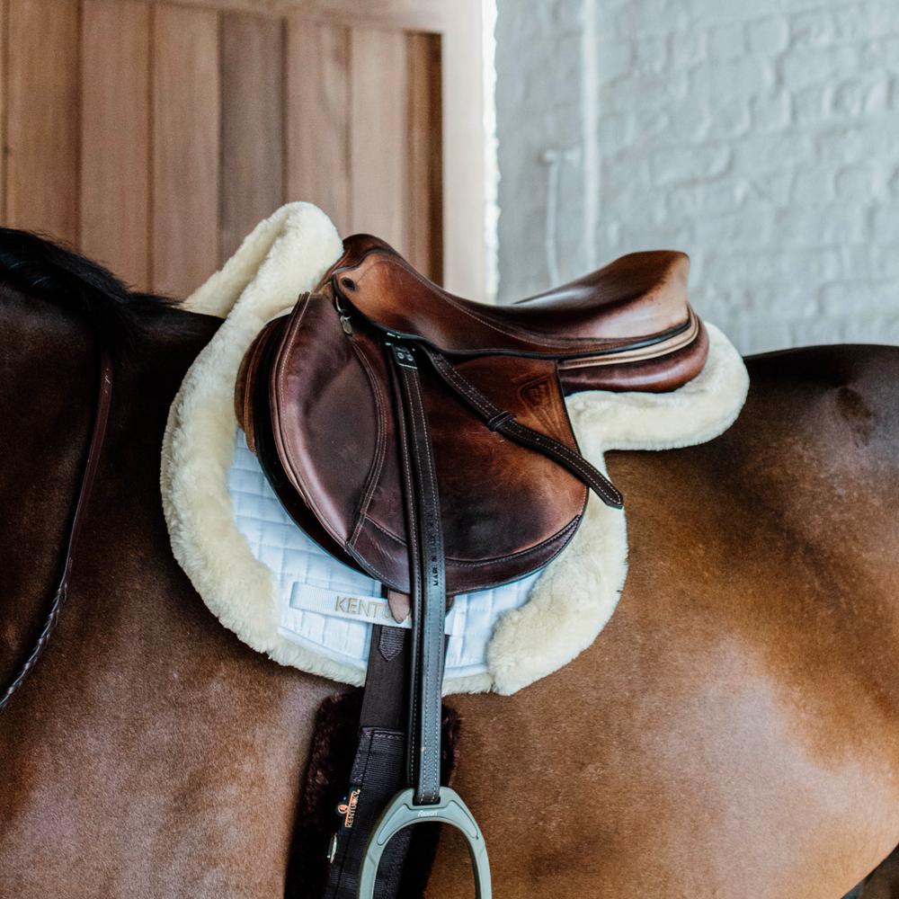 Kentucky Saddle Pad Hunter vegan sheepskin jumping