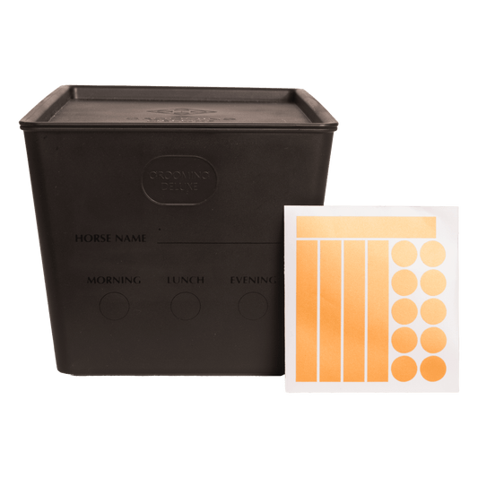 Horsefeed Box with Lid | Grooming Deluxe | Durability — Image 2