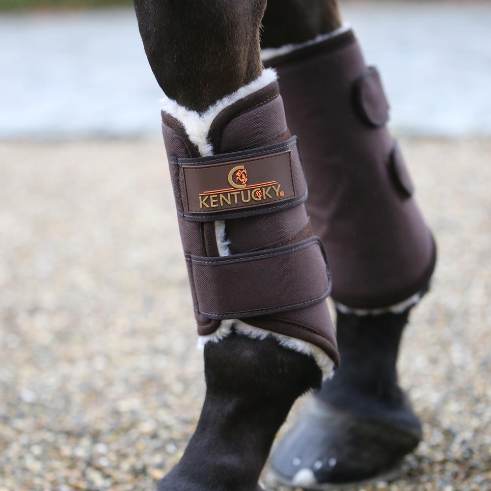 Brushing Boots Solimbra Front | Kentucky Horsewear | Durable — Image 5