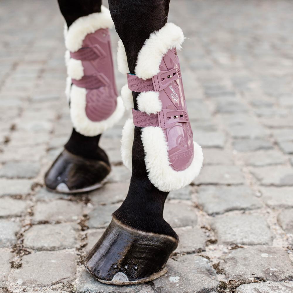 Vegan Sheepskin Tendon Boots Bamboo Elastic | Kentucky Horsewear | Eco-friendly — Image 20