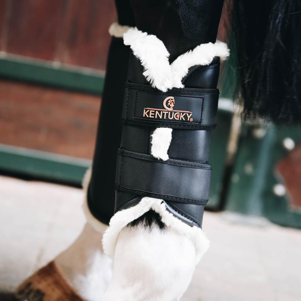 Brushing Boots Leather Hind | Kentucky Horsewear | Comfort — Image 4