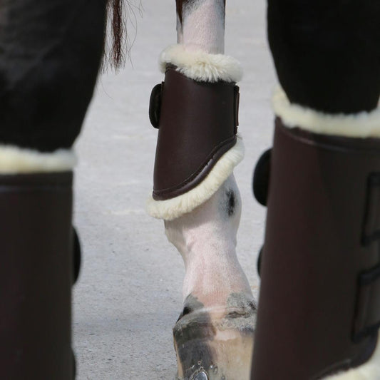 Brushing Boots Leather Hind Short | Kentucky Horsewear | Comfort — Image 2