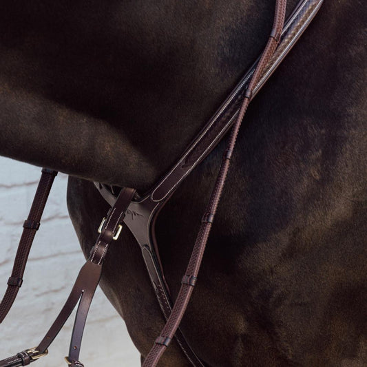 Plaited Bridge Breastplate | | PremiumLeather — Image 2
