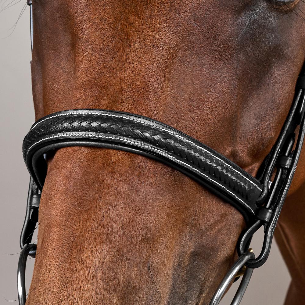 Plaited Noseband Bridle Without Flash DY | Dy'on | Durability — Image 9