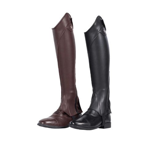Classic Comfort Half Chaps | Dy'on | DurableLeather — Image 2