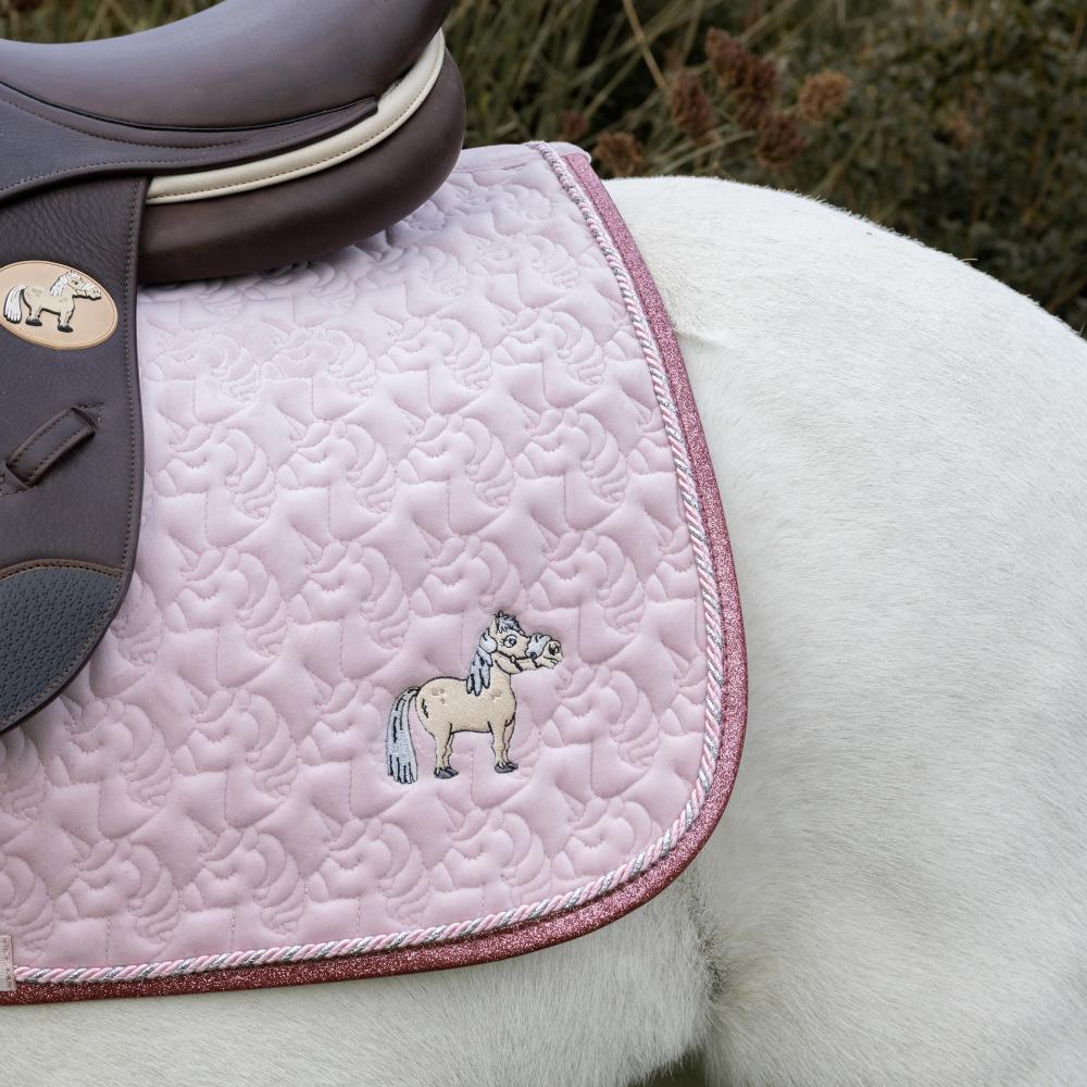 Saddle Pad Unicorn Head Glitter | Kentucky Horsewear | Comfort — Image 4