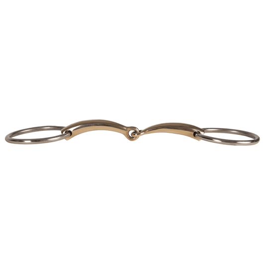 Snaffle Loose Ring Single Jointed Sweet Copper | Velari | LooseRing — Image 2