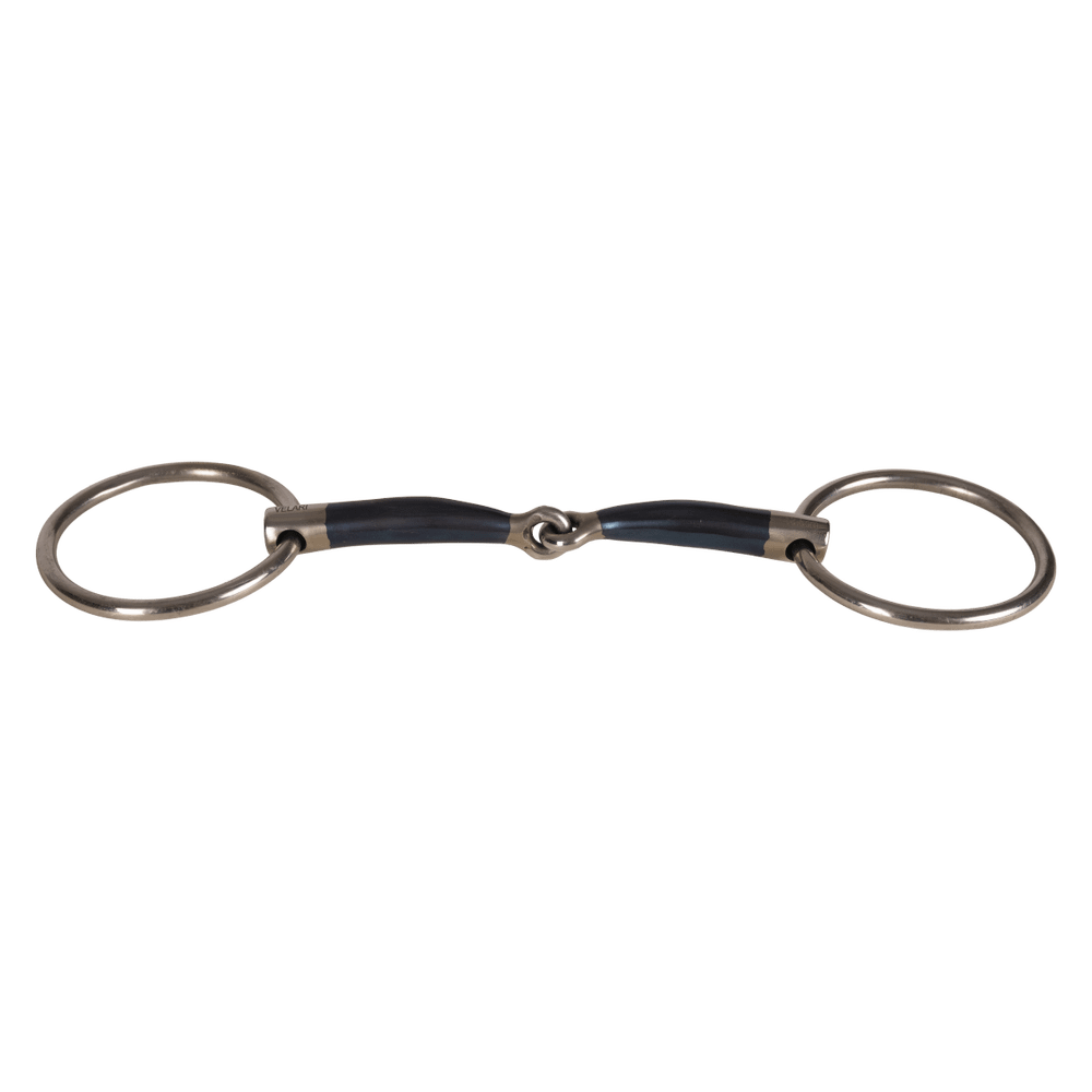Velari Snaffle Loose Ring Single Jointed Sweet Iron