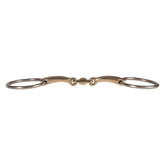 Snaffle Loose Ring Double Jointed Sweet Copper | Velari | doublejointed — Image 2