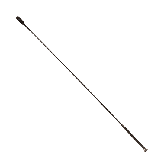 Dressage Whip Guidance Leather Grip 120cm | Velari | Lightweight — Image 2