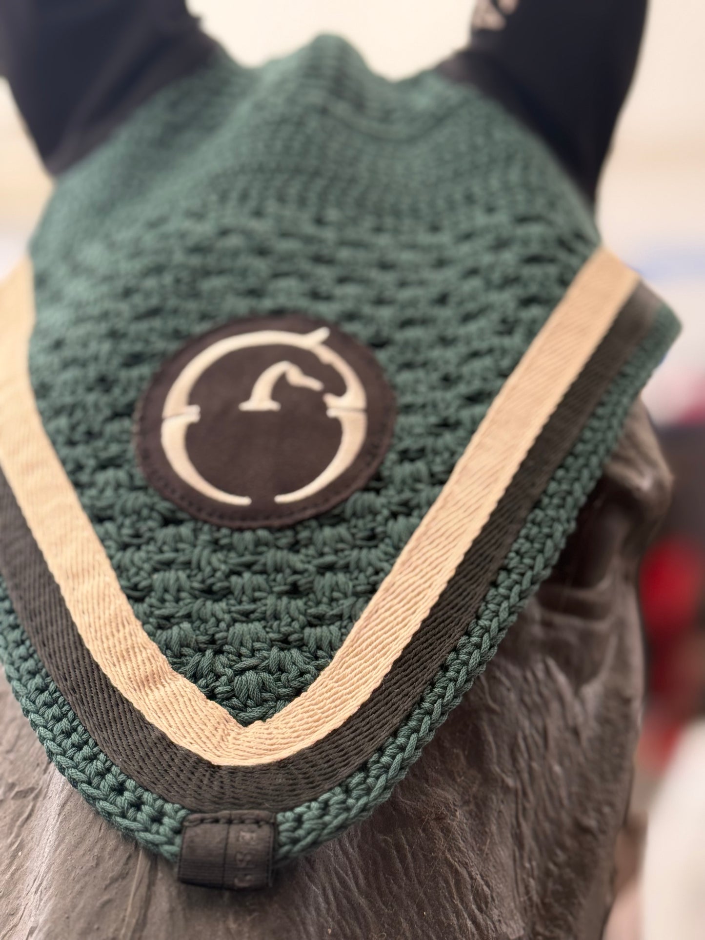 Boomerang Equestrian - Vestrum Augusta Earnet Green/White/Black