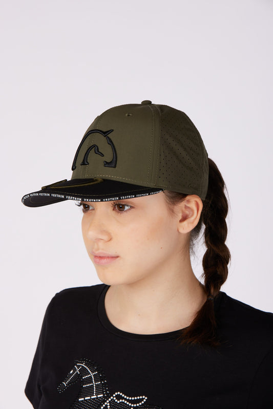 Vestrum Ladies Salerno Cap Olive Gold