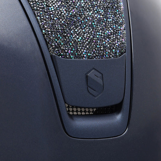 Samshield Custom | Miss 2.0 Shadowglossy Paradise Shine Top & Frontal Band | Blue