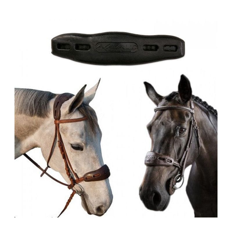 Boomerang Equestrian - Acavallo Gel Nose & Poll Guard Black