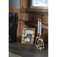  Adamsbro Candle Holder Set With Snaffle Bit Brass - BRASS - Candle Holder
