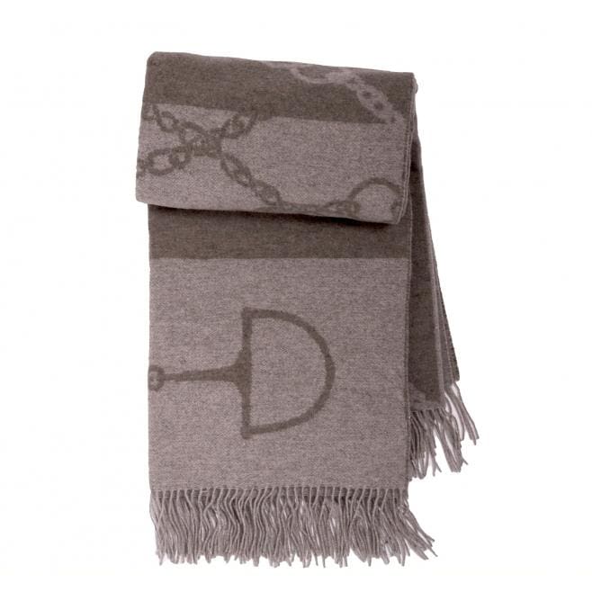 Boomerang Equestrian - Adamsbro Cashmere Wool Throw Camel